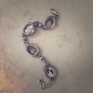 Brighton Photo Charm Bracelet Silver
